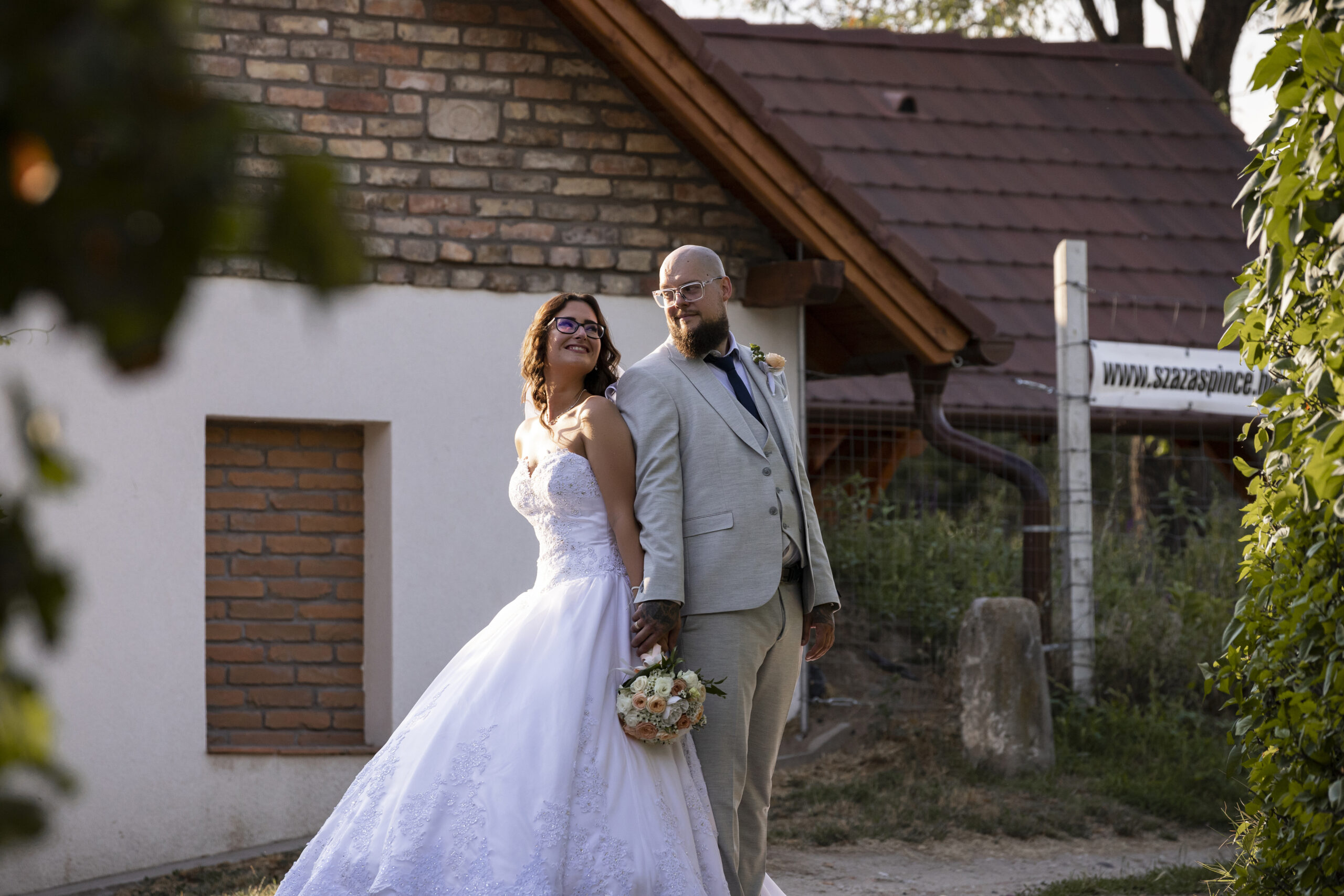 friss házasok a Petrovai Pincében